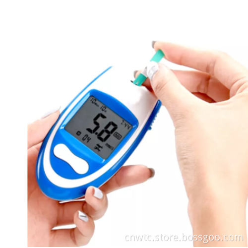 Medical Glucometer: Comprehensive Blood Glucose Monitoring Kit Including Strips and Lancets